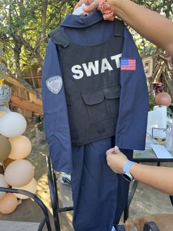 Swat Kid Costume Size 7-8