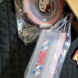 Hello Kitty Containers 