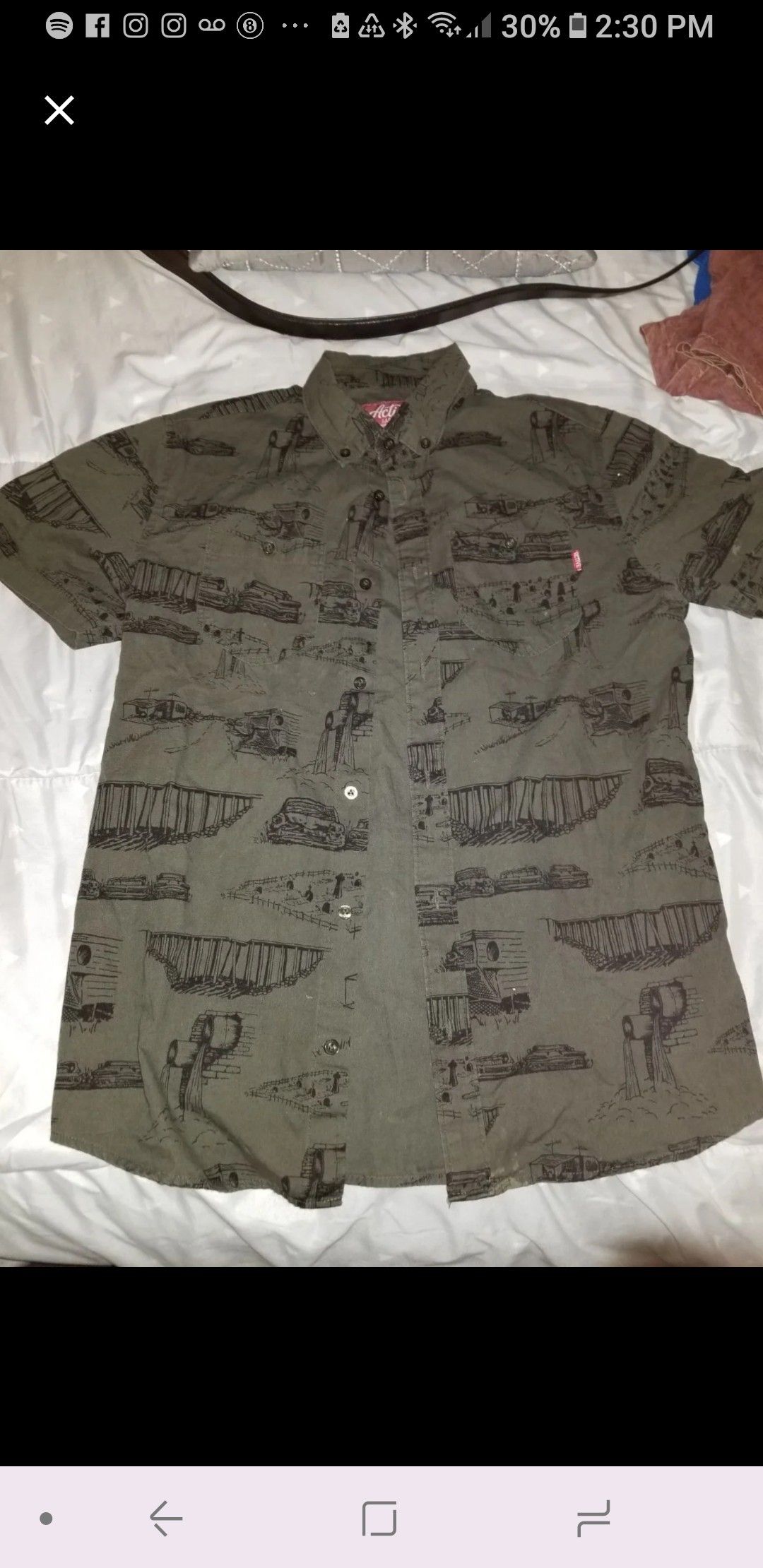 Active button up