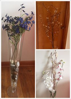 floor vase (orchard flower decor)
