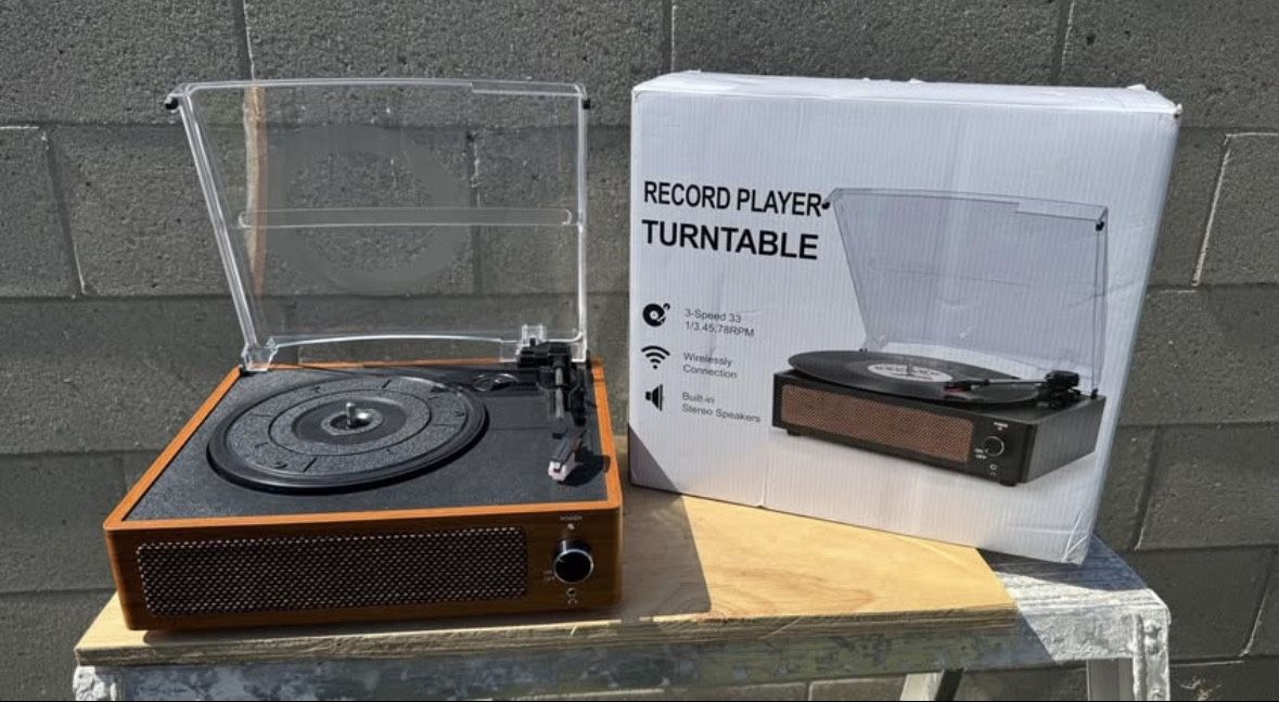 Record Player Turntable