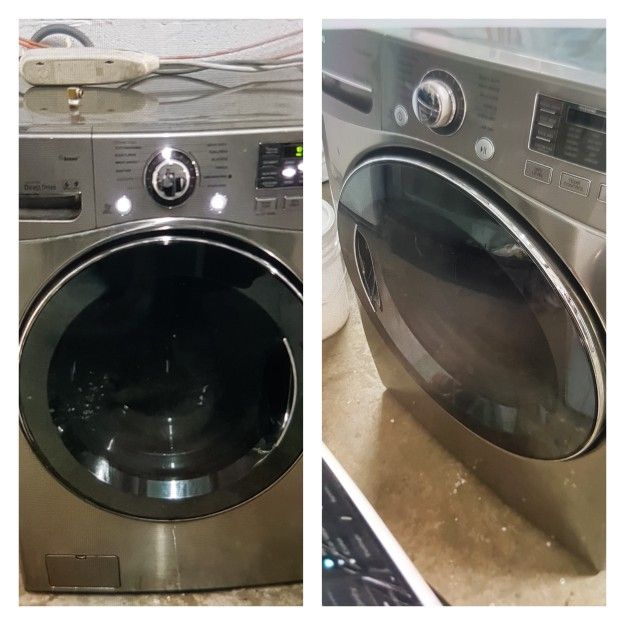 Lg Steam Washer And Steam Dryer Set