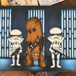 Collectible Star Wars Art: “What A Wookie” By Chris Uminga