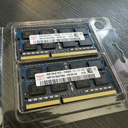 Hynix 4GB Laptop RAM x2