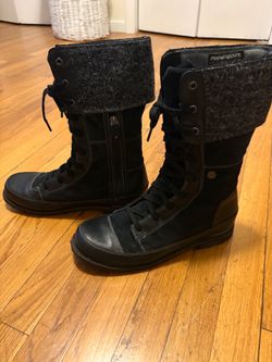 North Face Boots Womens sz 11 Primaloft Insulated Waterproof Black