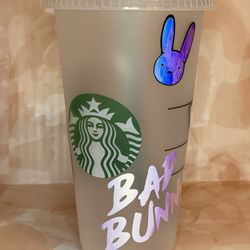 Custom Cups - Bad Bunny