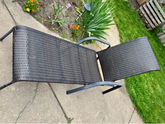 Set of 2 Matching Outdoor Deck Chairs