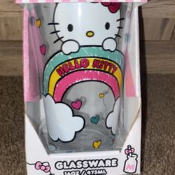 Hello Kitty Glass 