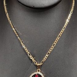 Red Flower Premium Gold Dipped Jewelry