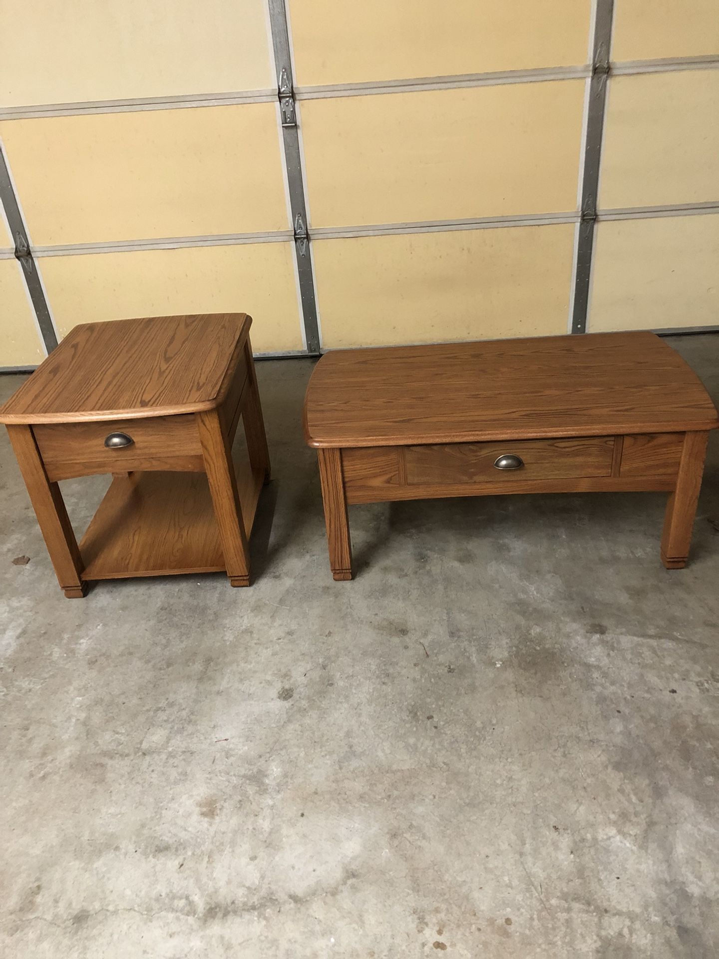 End Table and Coffee Table “New”