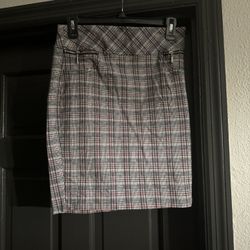 Plaid Skirt