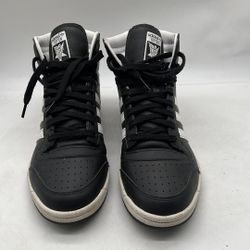 Men’s 11.5 Adidas Originals Top Ten Hi Top in Black and White