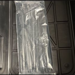 14” Heavy Duty Black Cable Tie— 100 Pcs.