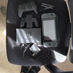 Nintendo Switch With Accessories