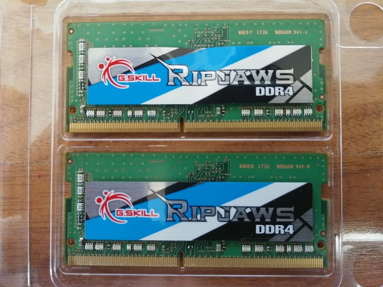 G.SKILL 16GB 2 x 8G Ripjaws DDR4-2400 PC4-19200 SODIMM Laptop Memory