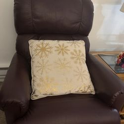 Brown Reclined Chair
