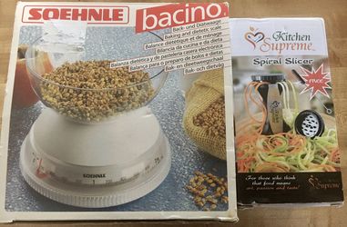 Diet precision Food scale & hand spiral slicer