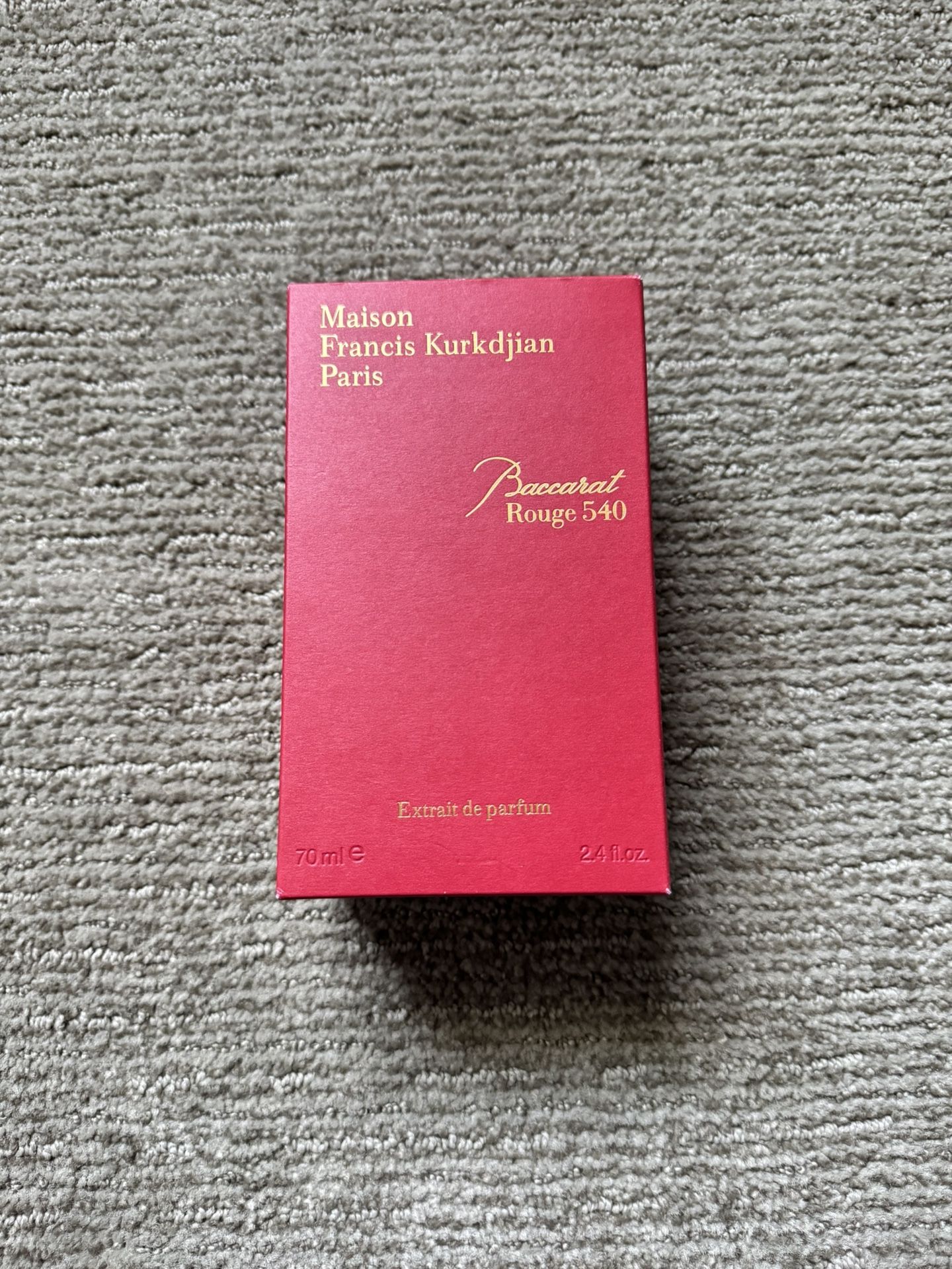 Brand New Baccarat Rouge 540 (2.4oz)