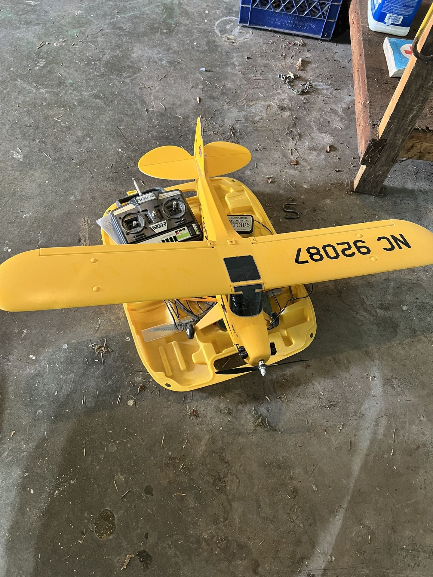 Old Yellow Plane