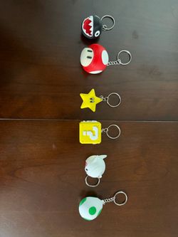 Super Mario Keychains