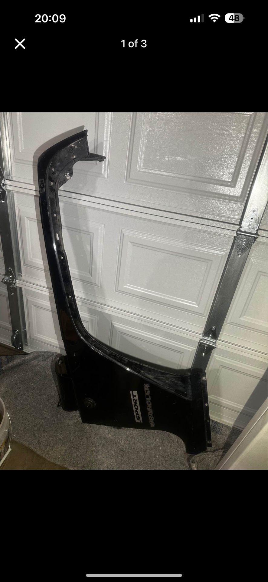 Jeep Wrangler Jk Passenger Fender Body Panel