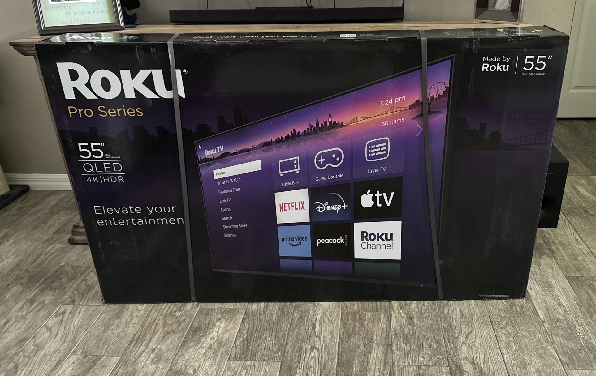 Roku 55" Class Pro Series Mini-LED QLED 4K - BRAND NEW UNOPENED