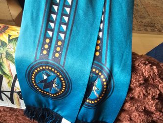 Sj Sharks/WWE Smackdown Belt Scarf combo