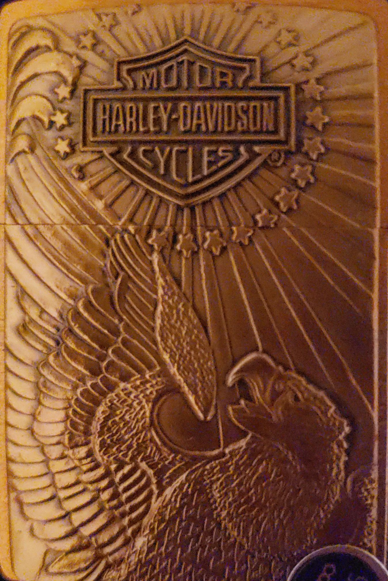 Harley Zippo lighter in original tin