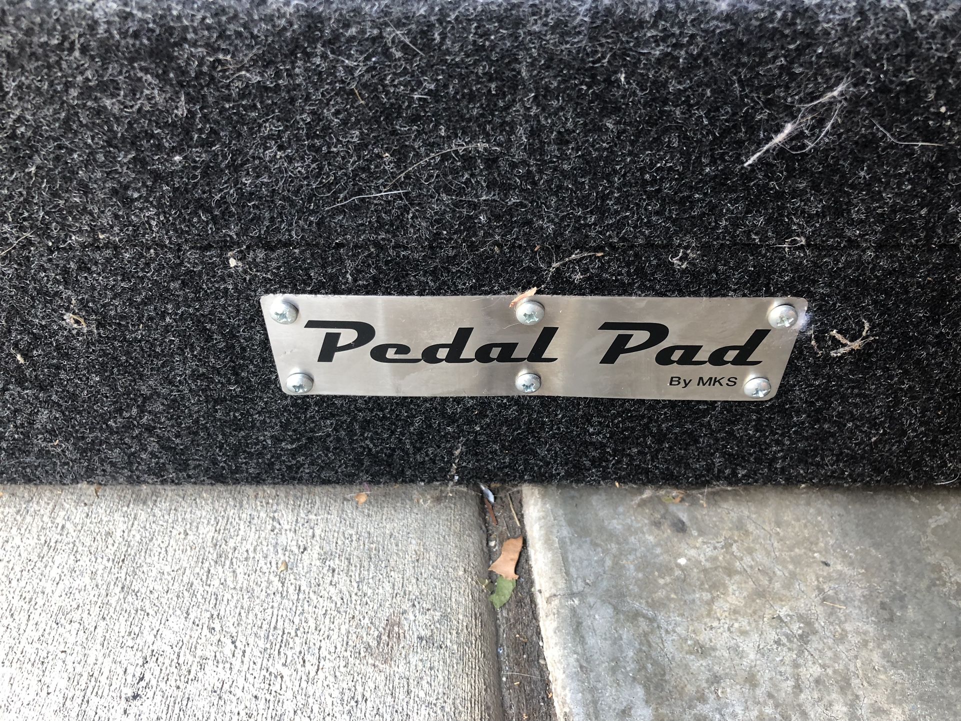 Pedal Pad Gig Box