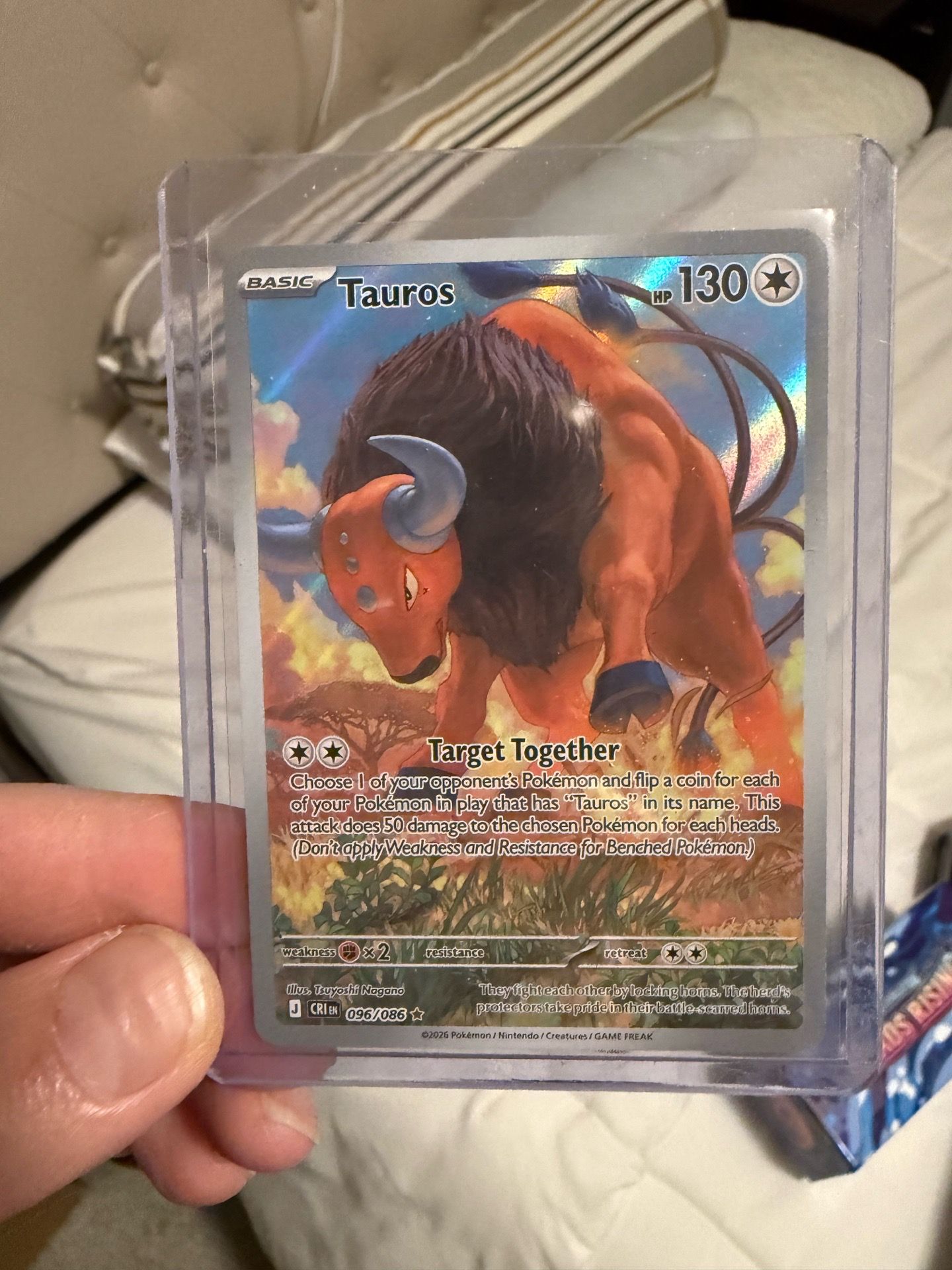 Tauros 096/086 Chaos Rising