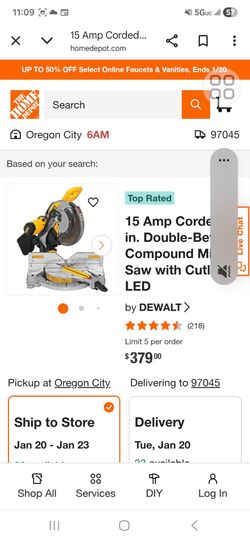 Dewalt  chop saw