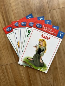 Level 1 Disney Reading Books 