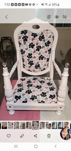 Pet Bed....made out of a chair