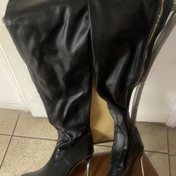 Tall Black Boots