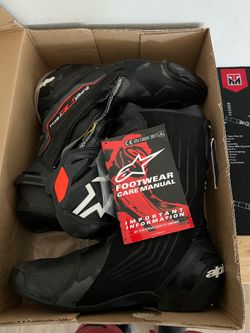 Alpinestars Supertech R Boots sz 12