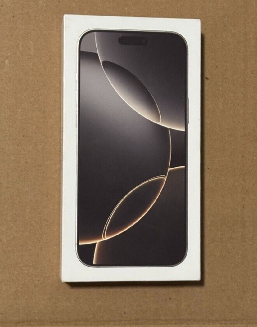 New Factory Sealed Apple iPhone 16 Pro Max