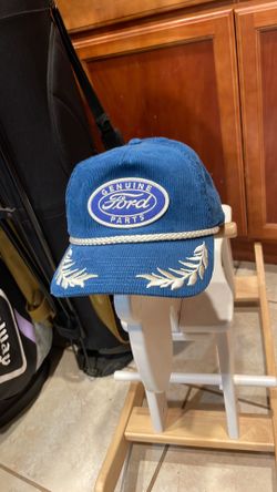 Ford parts snapback corduroy cap.