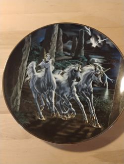 The Power of the Unicorns Collector Plate