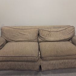 Large Brown Couch