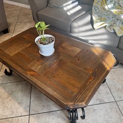 Coffee Table-Wrought Iron