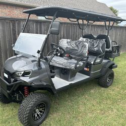 6 Person NEV Golf cart 2024 New Financing Available