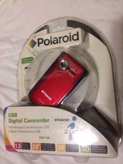 New never opened. Polaroid USB digital camcorder.