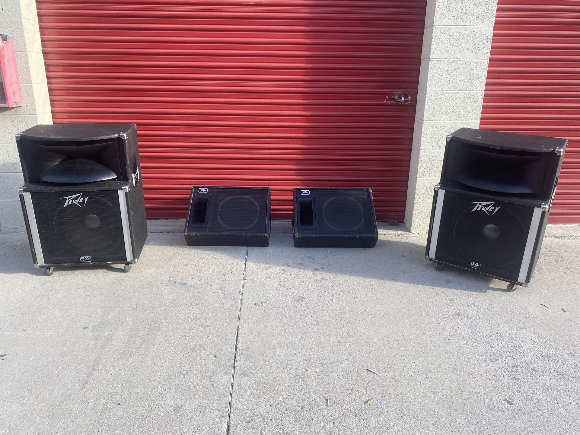 Peavey Speakers Set 