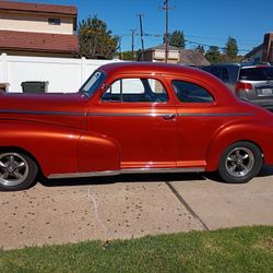 46 Style Master Chevrolet 350 Engine 700R With An Overdrive Power Disc Brakes Power Steering New Gauges Electric Windows Tilt Steering And More