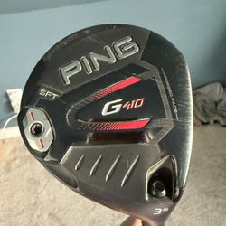 Used Ping G410 SFT 3-wood. 16 Degree Stiff Shaft