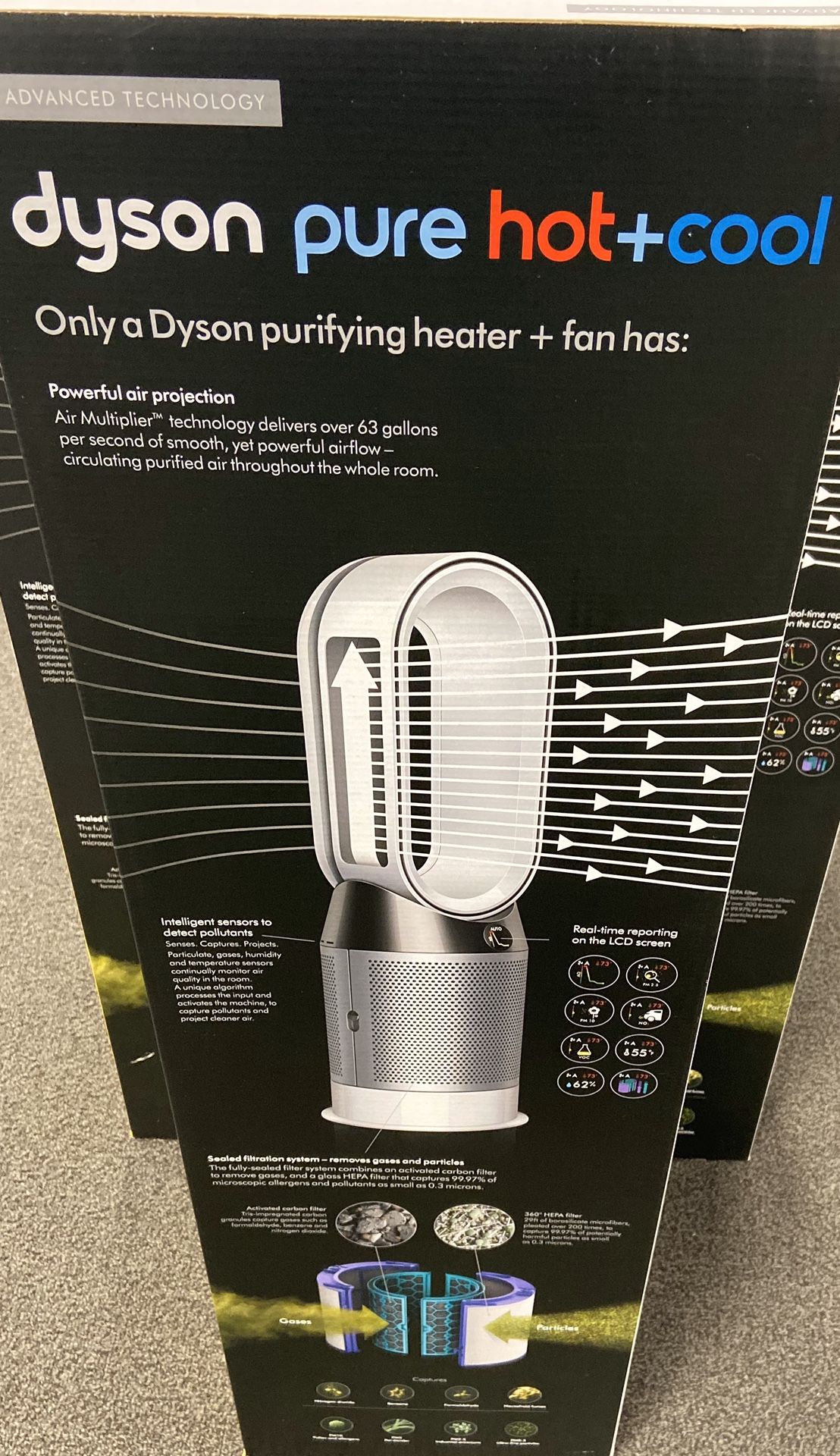 DYSON purifier, NEW