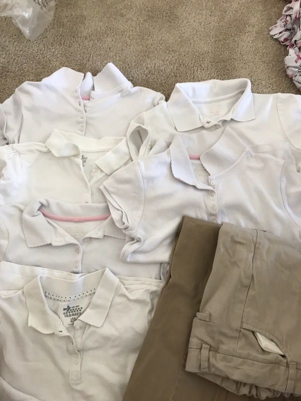 Lot: Girls school uniforms 10/12