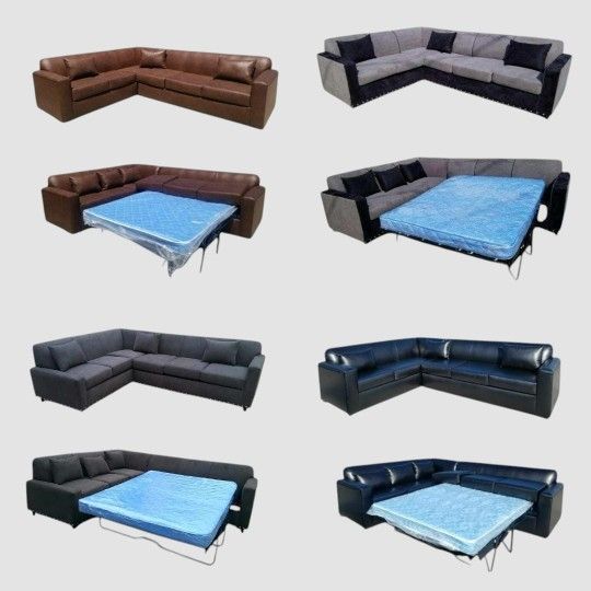 Brand NEW SECTIONAL Sofa COUCHES CHAISE