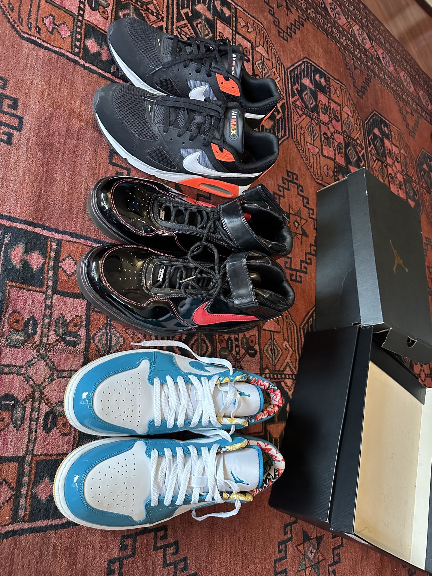 New OG Nikes. All In Size 14. $120 Ea. Or Take All 3 Pairs For $300 Bucks!!