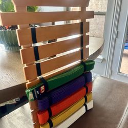 Hanging Karate Belt Holder
